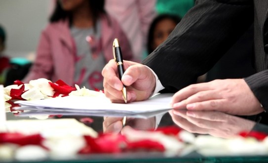 svatba podpis